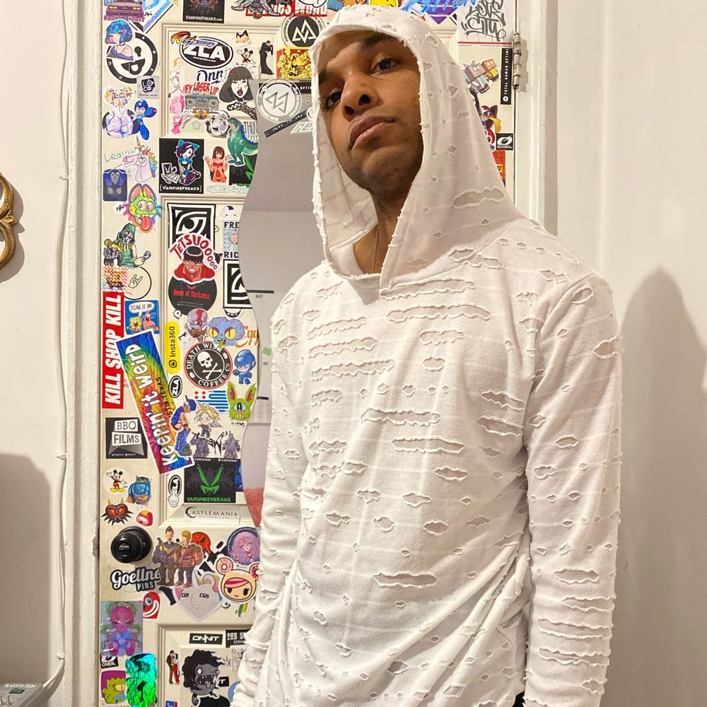 Ripped Streetwear Hoodie